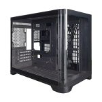 1st Player UV6 Micro ATX Case with U-Shaped Panoramic Panel - Black - B-Grade