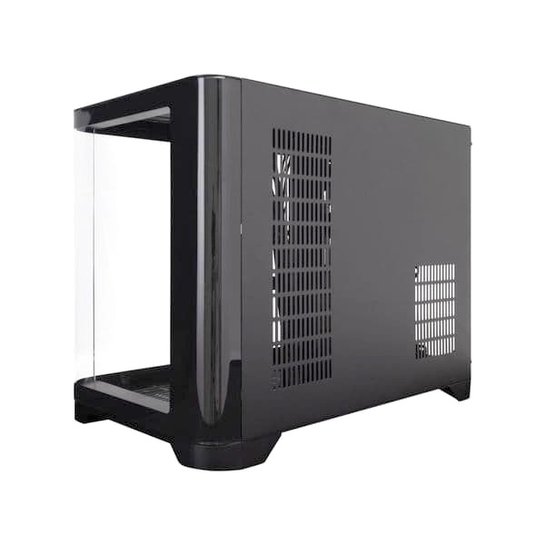 1st Player UV6 Micro ATX Case with U-Shaped Panoramic Panel - Black