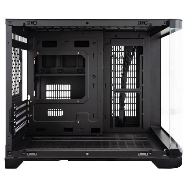 1st Player UV6 Micro ATX Case with U-Shaped Panoramic Panel - Black