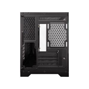 1st Player UV6 Micro ATX Case with U-Shaped Panoramic Panel - Black