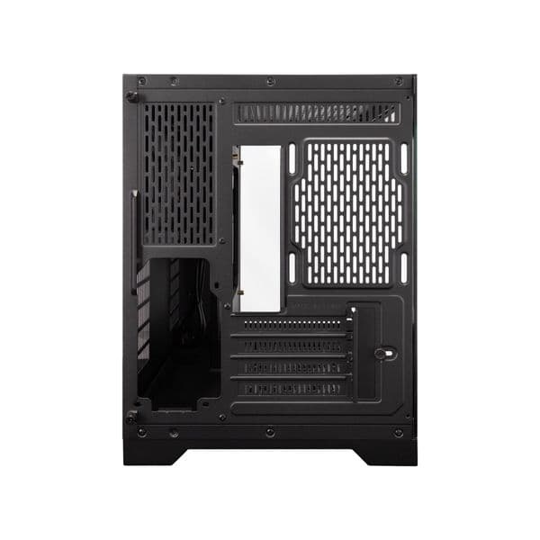 1st Player UV6 Micro ATX Case with U-Shaped Panoramic Panel - Black
