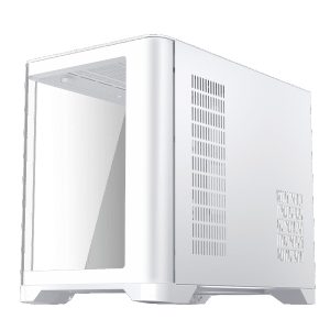 1st Player UV6 Micro ATX Case with U-Shaped Panoramic Panel - White : image 3