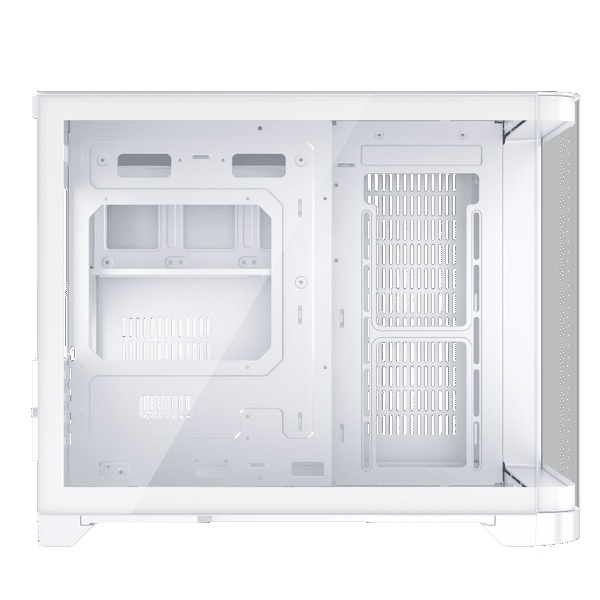 1st Player UV6 Micro ATX Case with U-Shaped Panoramic Panel - White : image 4