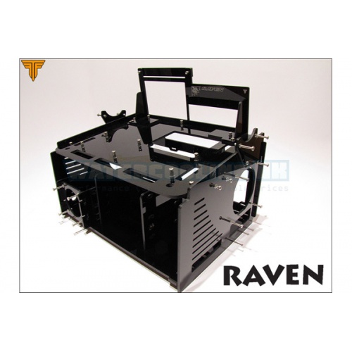 Tecnofront Raven Acrylic Benchtable - Black