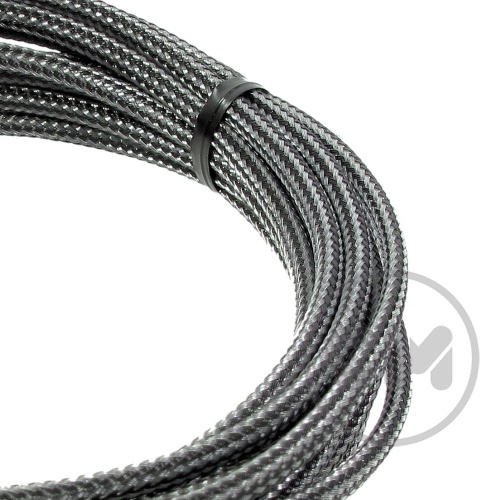 Carbon Fiber Cable Modders (U-HD) High Density Braid Sleeving Kit - Medium