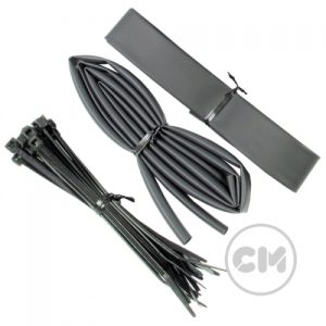 Carbon Fiber Cable Modders (U-HD) High Density Braid Sleeving Kit - Small
