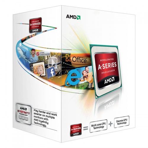 AMD A10-5700, 4-core, 3.4 GHz (Trinity), RADEON HD 7660D - boxed