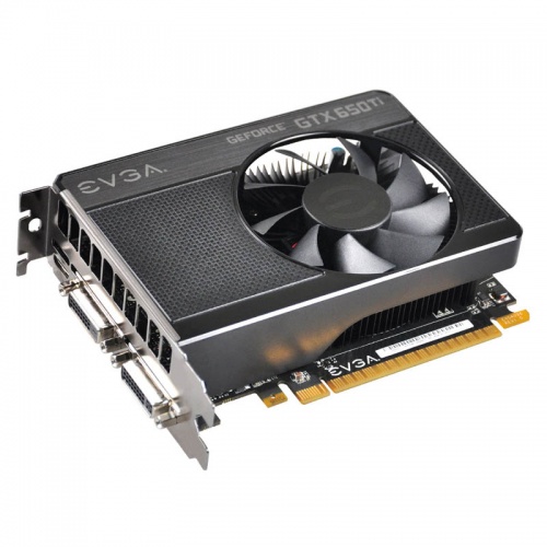 EVGA GeForce GTX 650 Ti 2048 MB GDDR5 PCIe 3.0, mini-HMDI, DVI
