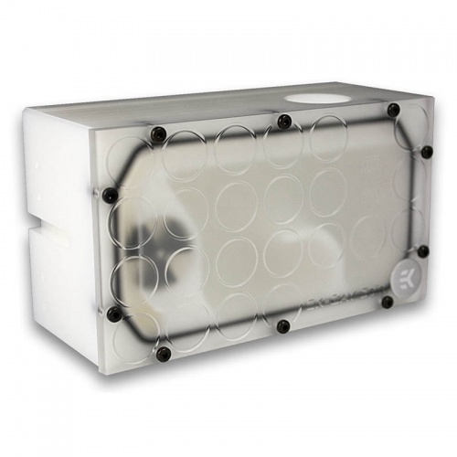 EK Water Blocks EK-BAY SPIN Reservoir - White Acetal CSQ