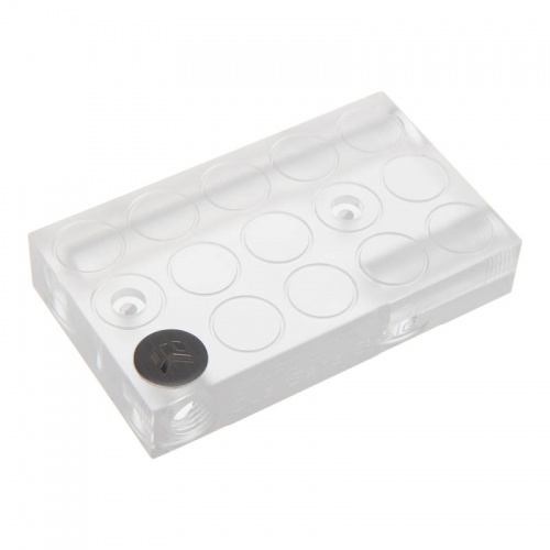 EK Water Blocks EK-FC Bridge DUAL Serial 3-Slot CSQ Plexi