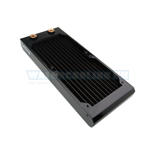 Koolance Radiator, 2x120mm 30-FPI Copper