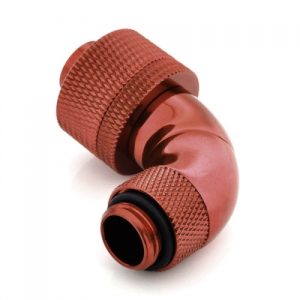 Bitspower Connection 90 degrees 1/4 inch to 19/13mm - Blood Red