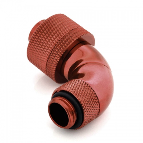 Bitspower Connection 90 degrees 1/4 inch to 19/13mm - Blood Red