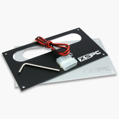 XSPC Acrylic Dual 5.25 Reservoir/Pump Combo with One 18w Laing DDC