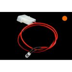 Pre-Wired Ultra Bright 5mm Single Orange LED