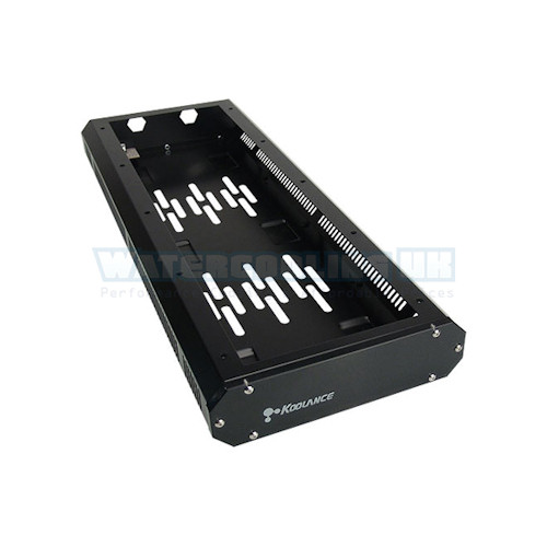 Koolance 4x120mm Radiator Enclosure/Riser Black