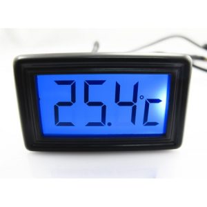 XSPC LCD Temperature Display (Blue) V3 + G1/4 Inline Sensor
