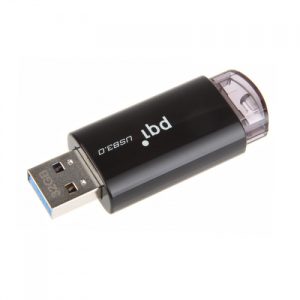 PQI Clicker, USB 3.0 Pendrive, dark - 32 GB