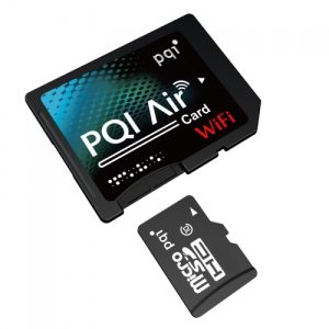 PQI Air Card, SDHC WiFi Card, black - 16 GB