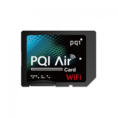 PQI Air Card, SDHC WiFi Card, black - 16 GB