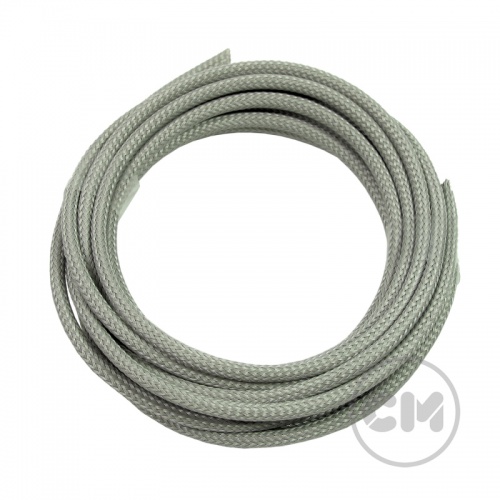 Steel Grey Cable Modders (U-HD) High Density Braid Sleeving Kit - Small