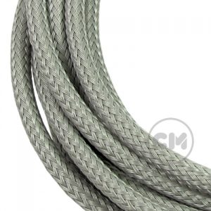 Steel Grey Cable Modders (U-HD) High Density Braid Sleeving Kit - Small