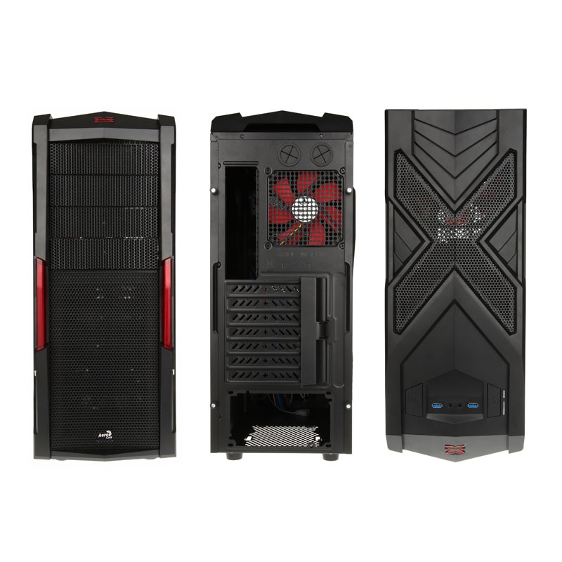 Aerocool Strike-X Xtreme Black Edition Midi-Tower - black