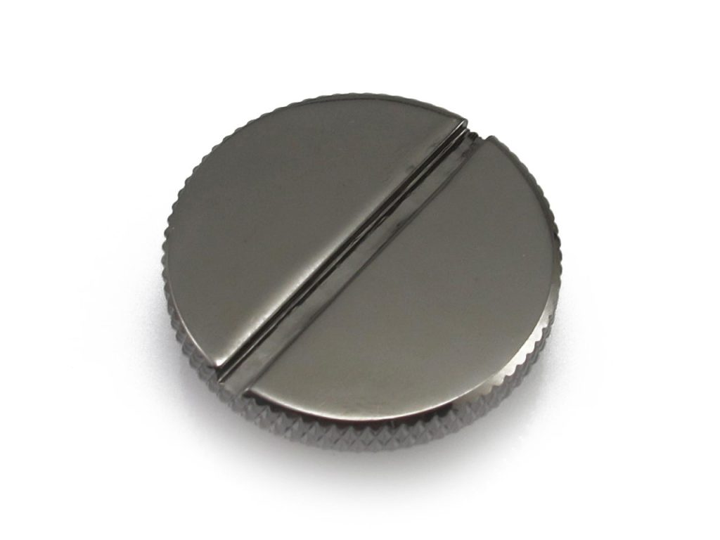 XSPC M20 Fillcap Blank - Black Chrome : image 2
