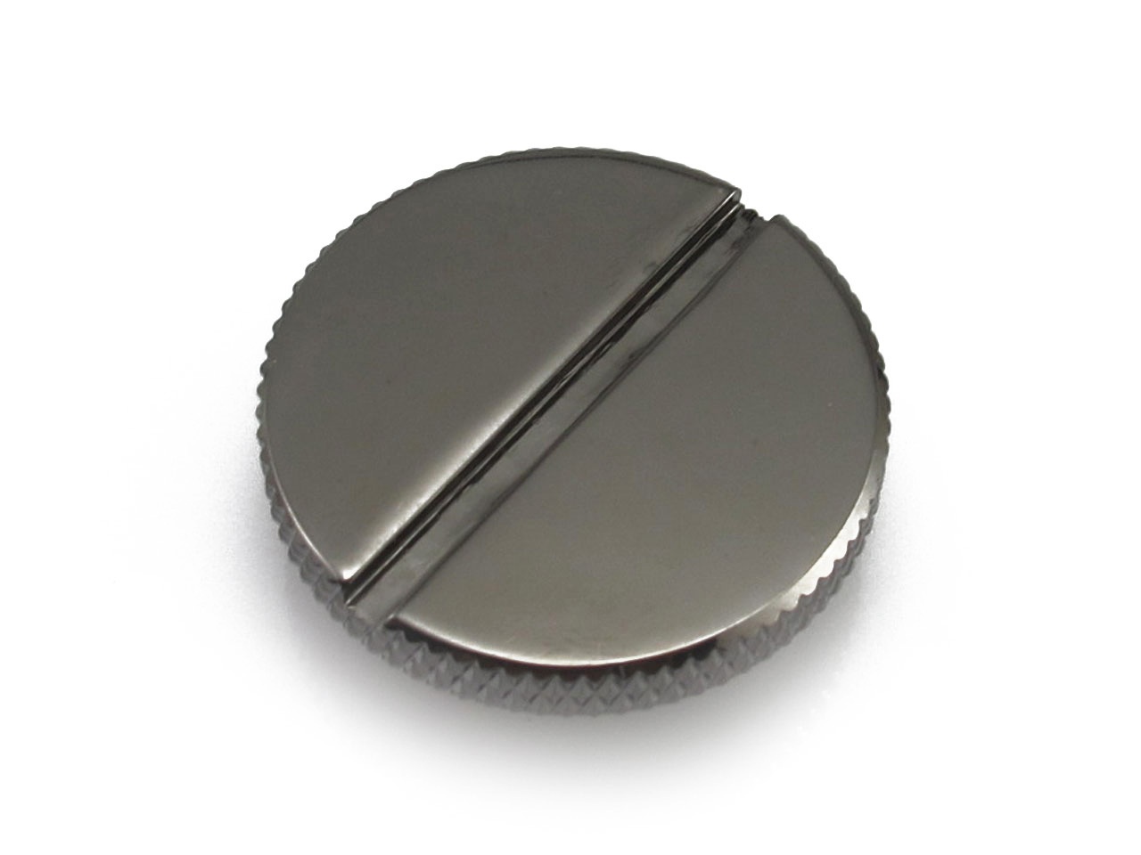 XSPC M20 Fillcap Blank - Black Chrome : image 2