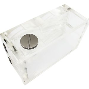 XSPC M20 Fillcap Blank - Black Chrome : image 4