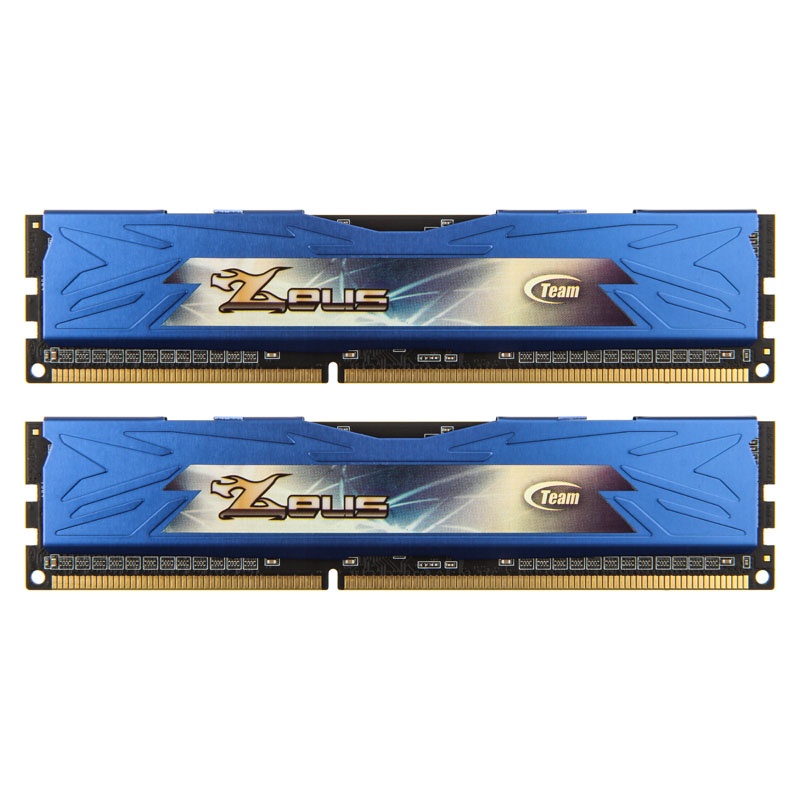 Team Group Zeus Series Blue, DDR3-2133 CL11 - 8 GB Kit