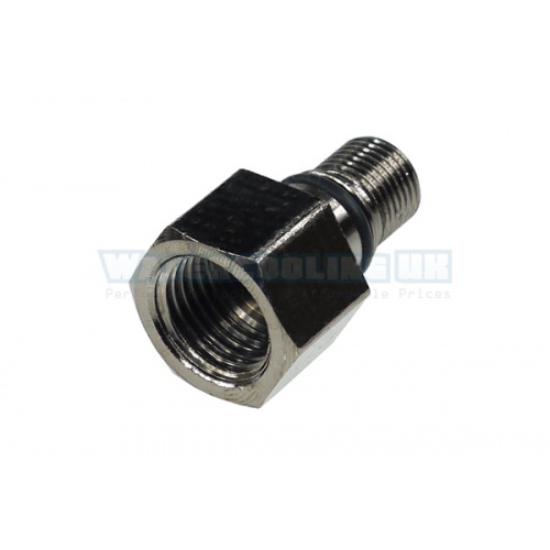 Eheim 1046 Outlet Adaptor to G1/4 - Hexagonal - Black Nickel