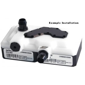 Swiftech MCP35X2WT Dual Laing DDC Pump top - White