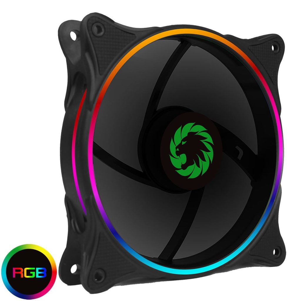Game Max Mirage Rainbow RGB 120mm Fan 5V Addressable 3pin Header and ...