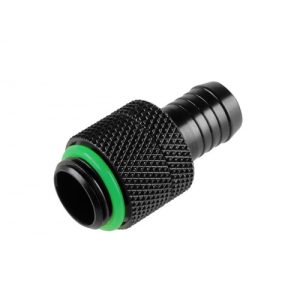 Bitspower Fitting 1/4 inch ID to 10mm - Rotary, Matt Black
