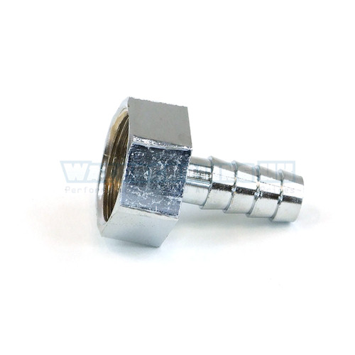 10mm (3/8) Fitting G1/2 Inner Thread Silver Nickel Plated