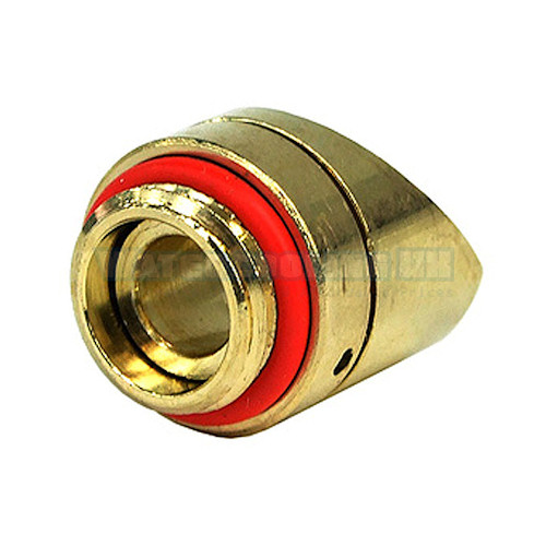 Angled 45- Adaptor Rotary G1/4 To G1/4 Inner Thread - Gold Plated