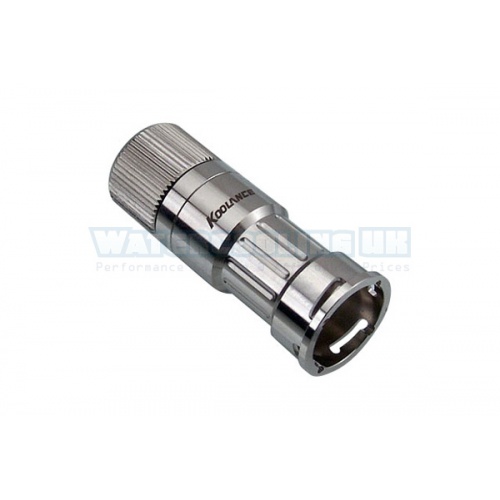Koolance Quick Release Connector 13/10mm (ID 3/8 OD 1/2) High Flow - VL3N