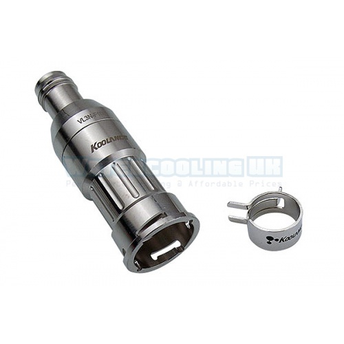 Koolance Quick Release Connector 10mm Barb (3/8) Female (High Flow) - VL3N