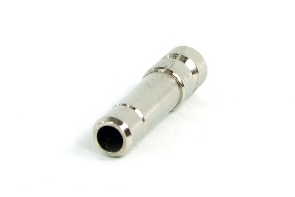 6mm sealing plug brass nickel plated for Plug/Push In or 6mm ID tubing