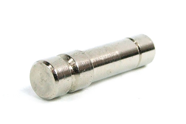 6mm sealing plug brass nickel plated for Plug/Push In or 6mm ID tubing