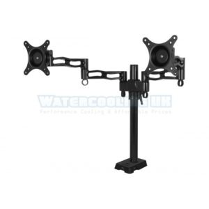 Arctic Monitor Arm Dual Z-2 including external USB Hub - Black
