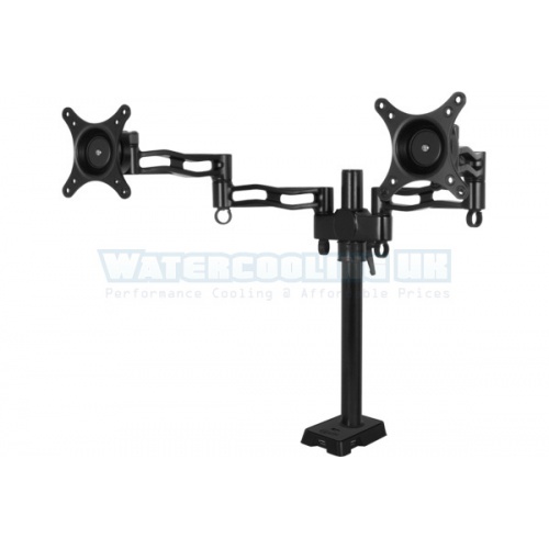 Arctic Monitor Arm Dual Z-2 including external USB Hub - Black
