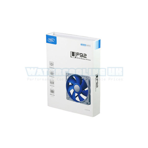 DeepCool UF-92 Ultra Quiet 92mm PWM Fan with Anti-vibration TPE Cover