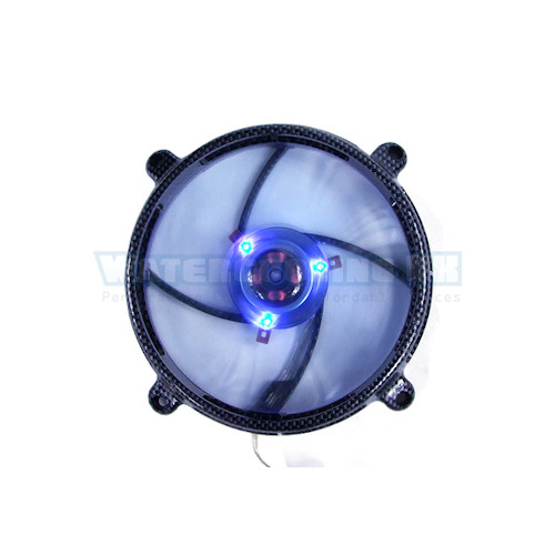 Aerocool 120mm RS12 Carbon Fiber Blue Edition - 1000 RPM