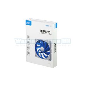 DeepCool UF-120 Ultra Quiet 120mm PWM Fan with Anti-vib. TPE Cover