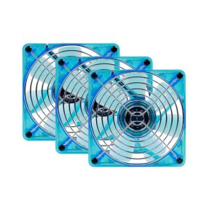 WCUK X-Fan Blue 4 LED Bundle (3-Pack) ( 120x120x25mm )