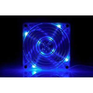 WCUK X-Fan Blue 4 LED Bundle (3-Pack) ( 120x120x25mm )