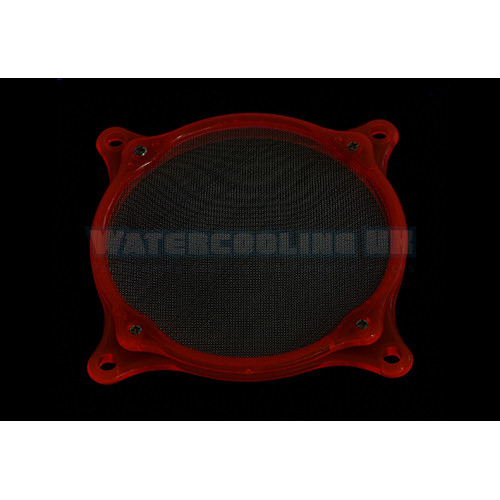Air Filter Mesh 80mm Frame UV-Red