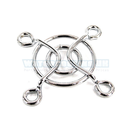 Fan Grill For Axial Fans For 30x30mm Chrome